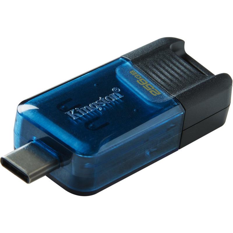 Memorie USB Flash Drive Kingston 256GB Data Traveler 80, USB-C - imagine 2