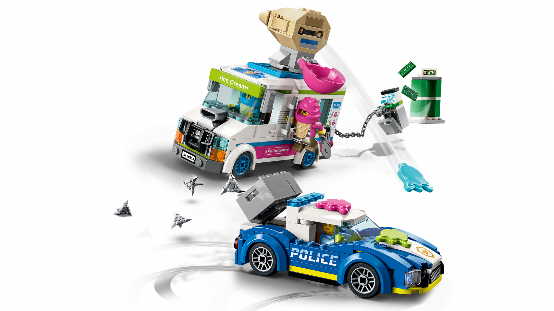 POLITIA SI FURG.DE INGHETATA, LEGO 60314 - imagine 4