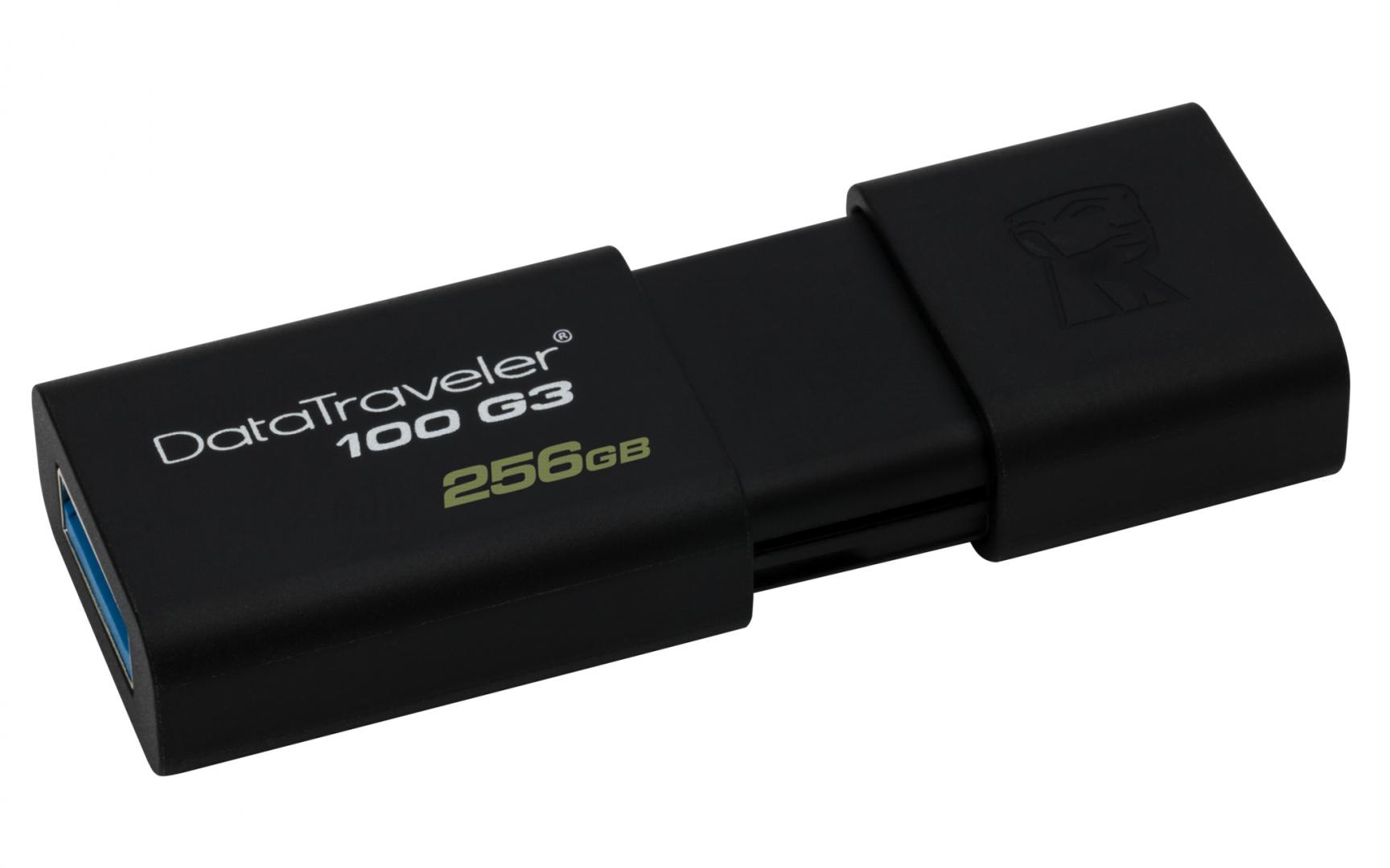 Memorie USB Flash Drive Kingston 256 GB DataTraveler D100G3, USB