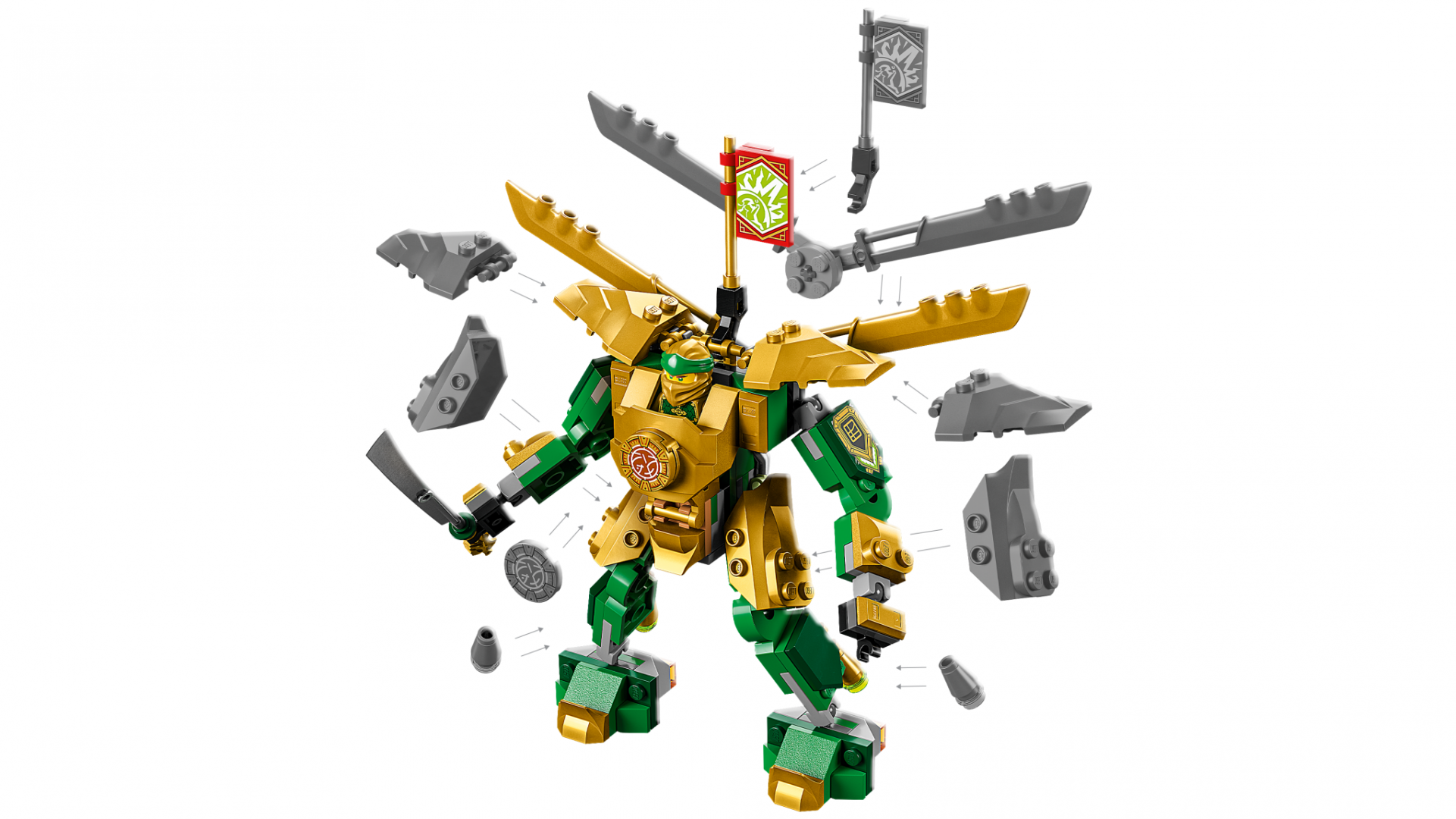 71781 Lupta cu robotul EVO al lui Lloyd - imagine 2