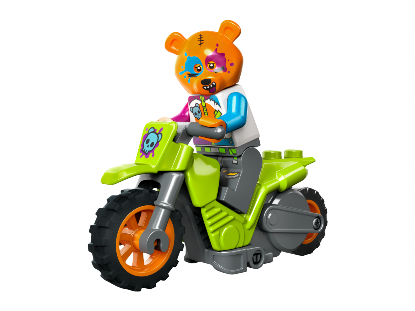 60356 Motocicletă de cascadorie cu urs - imagine 6