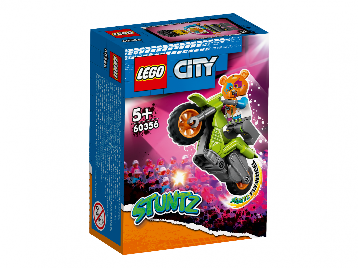 60356 Motocicletă de cascadorie cu urs