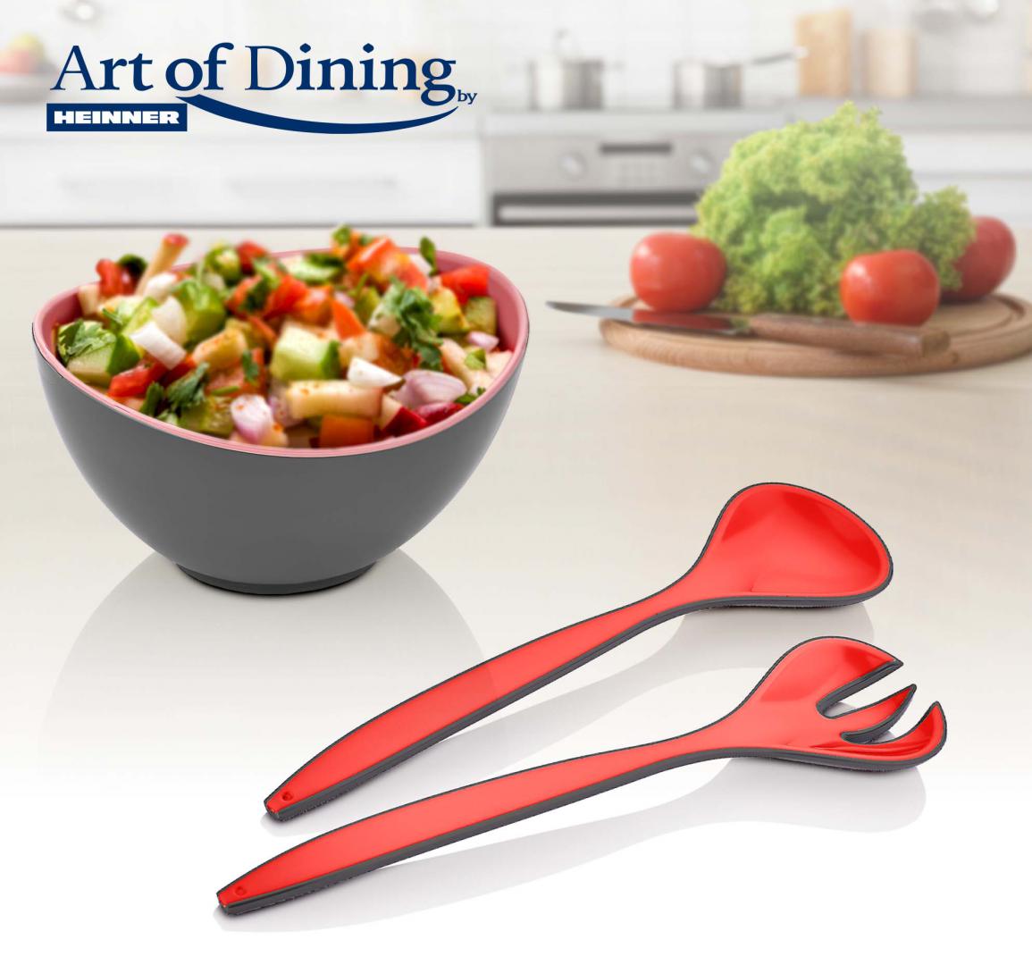 SET LINGURA + FURCULITA PENTRU SALATA, ART OF DINING BY - imagine 4
