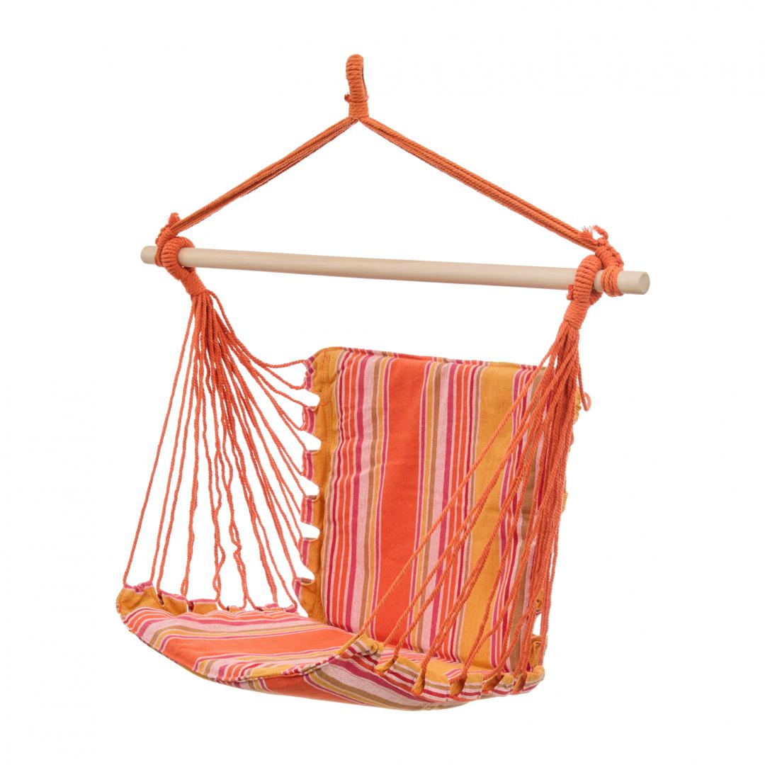 HR HAMAC SUSPENDAT VIOLET&RED 100X55CM - imagine 2