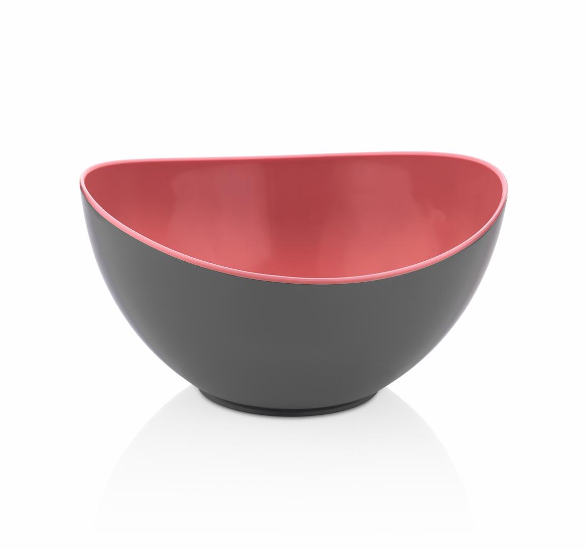 BOL OVAL BICOLOR DIN PLASTIC , 25 x 23 x