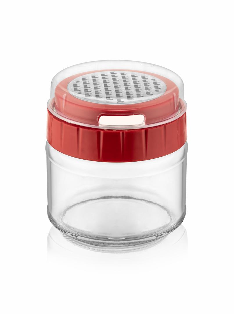 Ramona RAZATOARE CU RECIPIENT DIN STICLA,300 ML, COOKING BY HEINNER