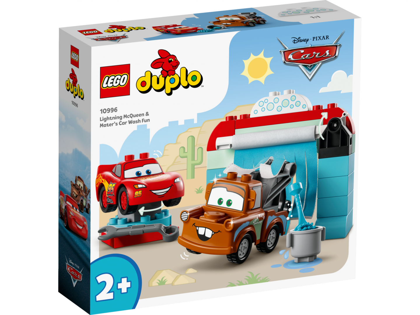 10996 Distracție la spălătorie cu Fulger McQueen și Bucșă