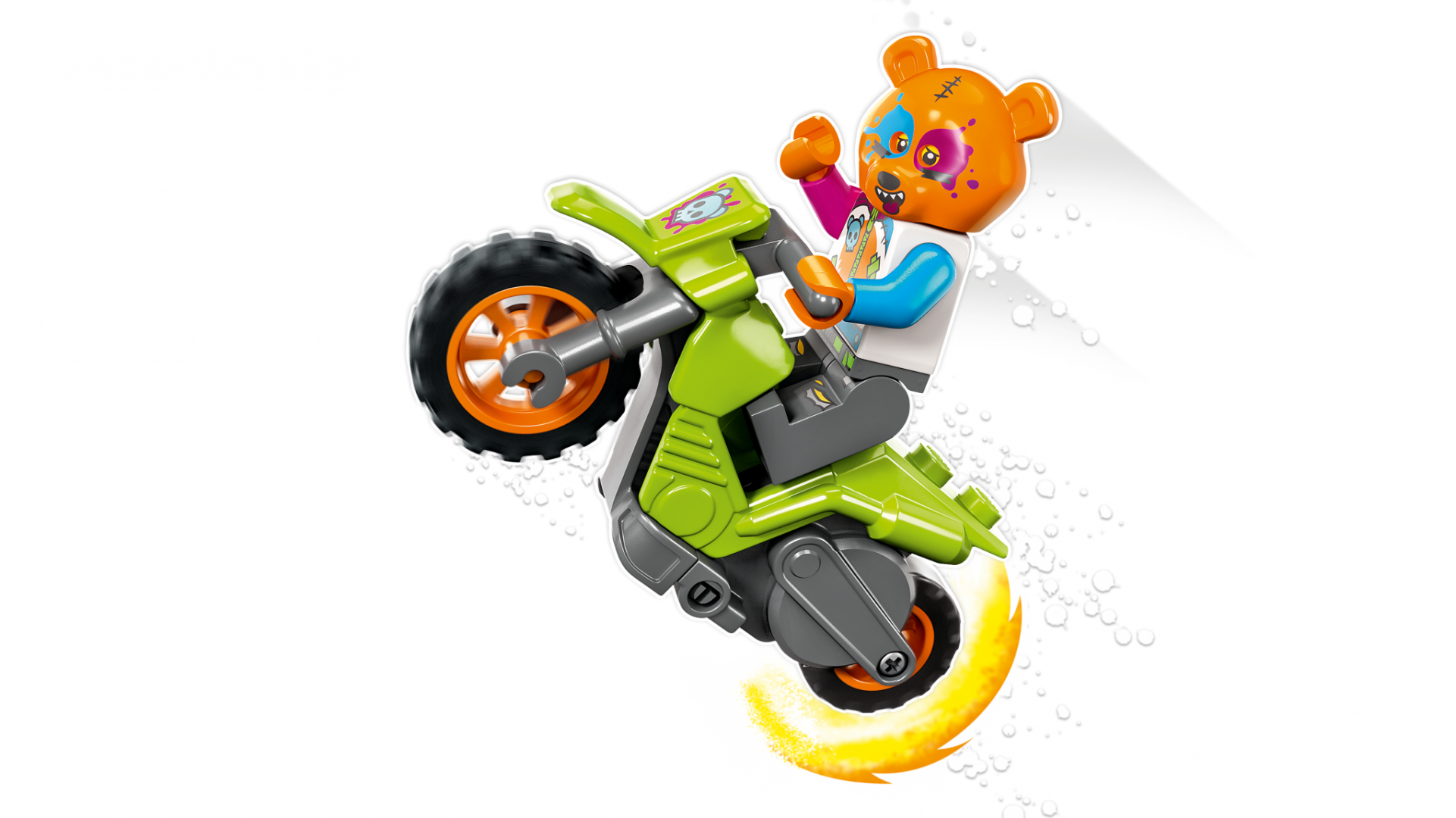 60356 Motocicletă de cascadorie cu urs - imagine 3