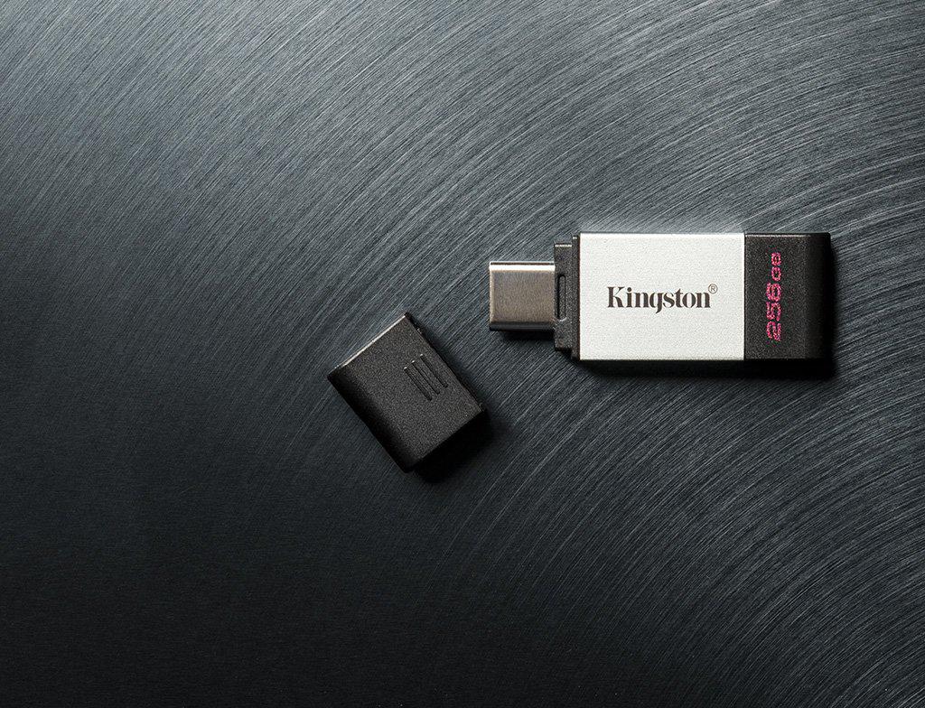 Memorie USB Flash Drive Kingston 256GB Data Traveler 80, USB - imagine 2