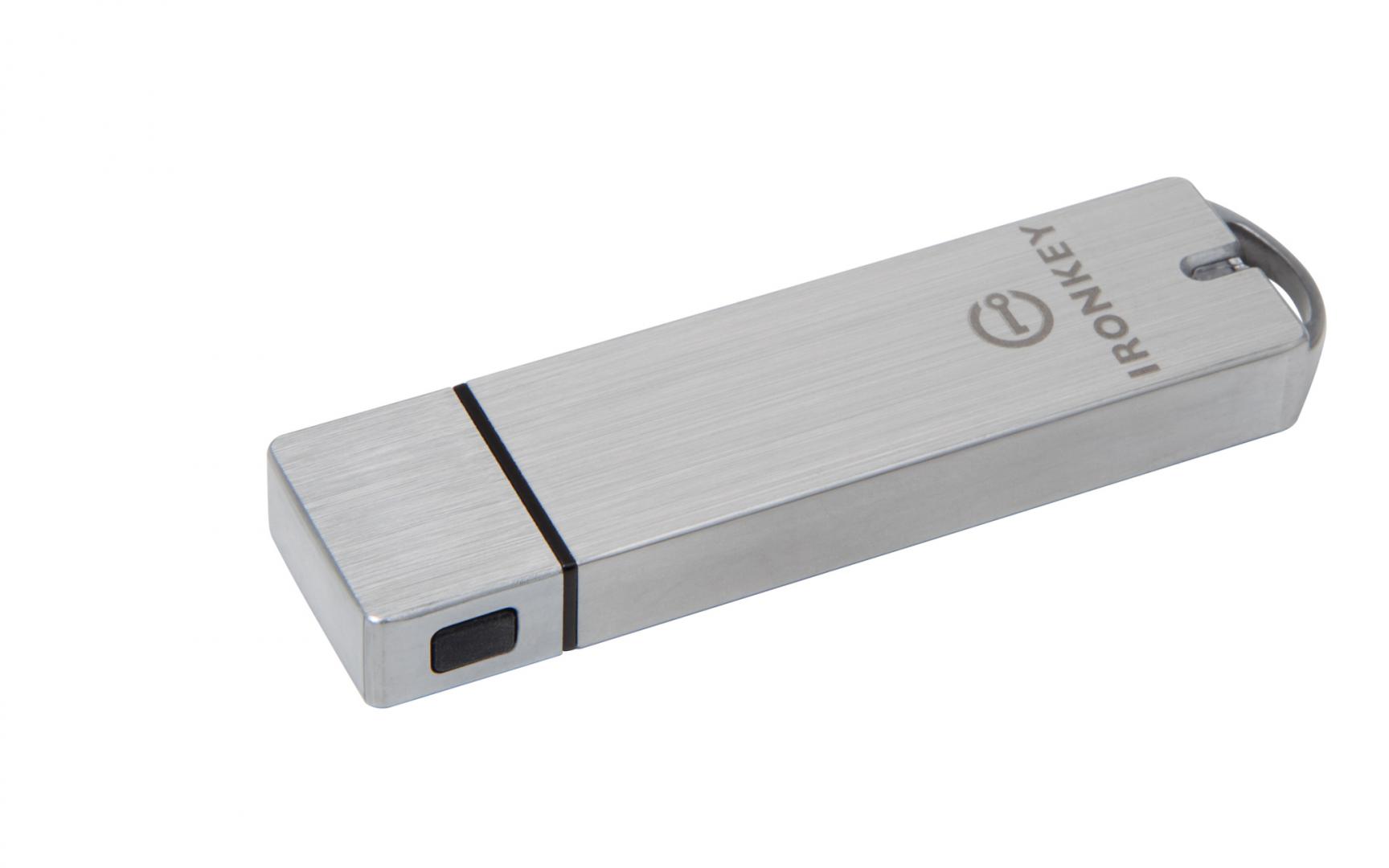 Memorie USB Flash Drive Kingston, 128GB, IronKey Basic S1000 - imagine 2