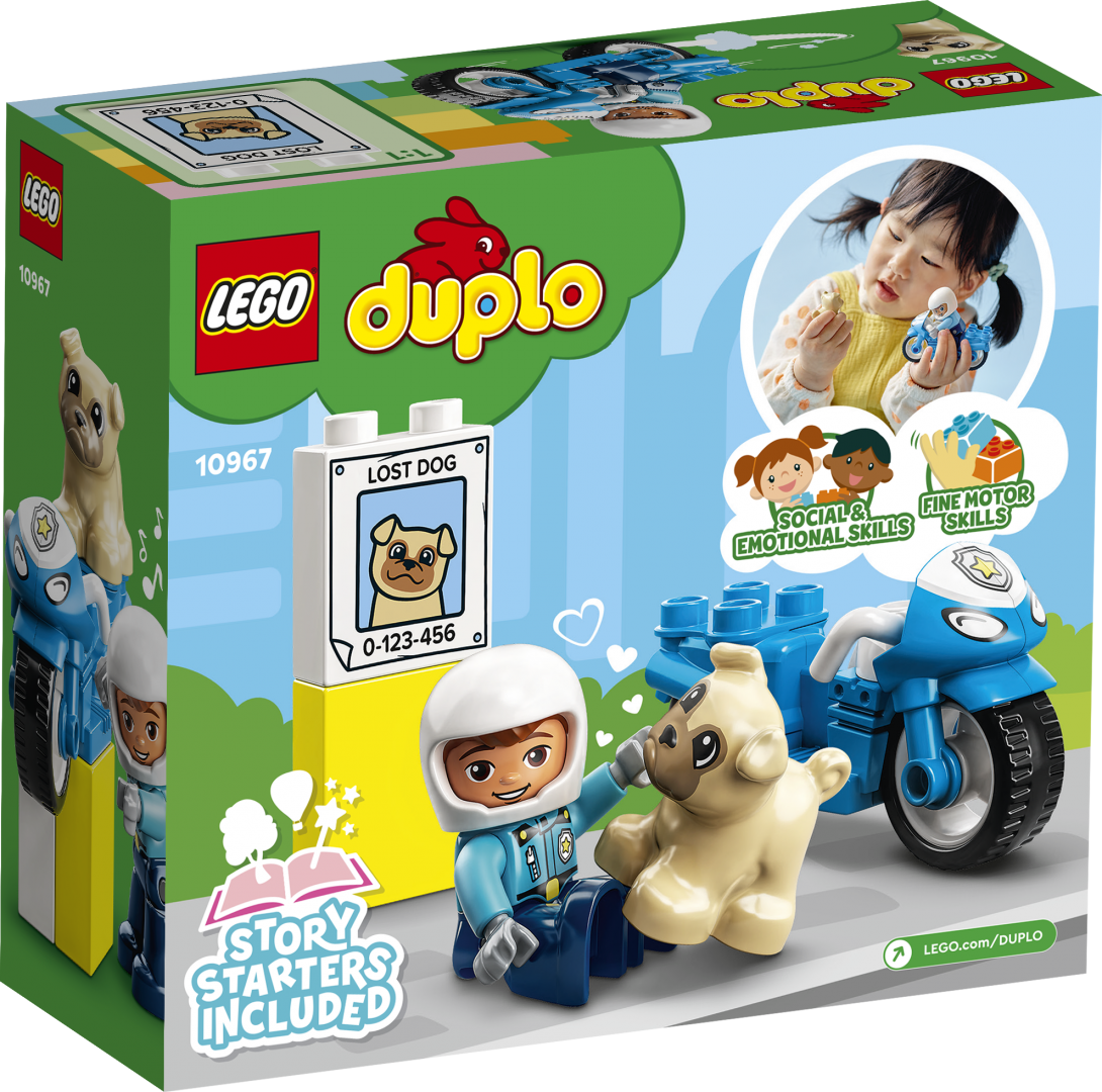 MOTOCICLETA DE POLITIE, LEGO 10967
