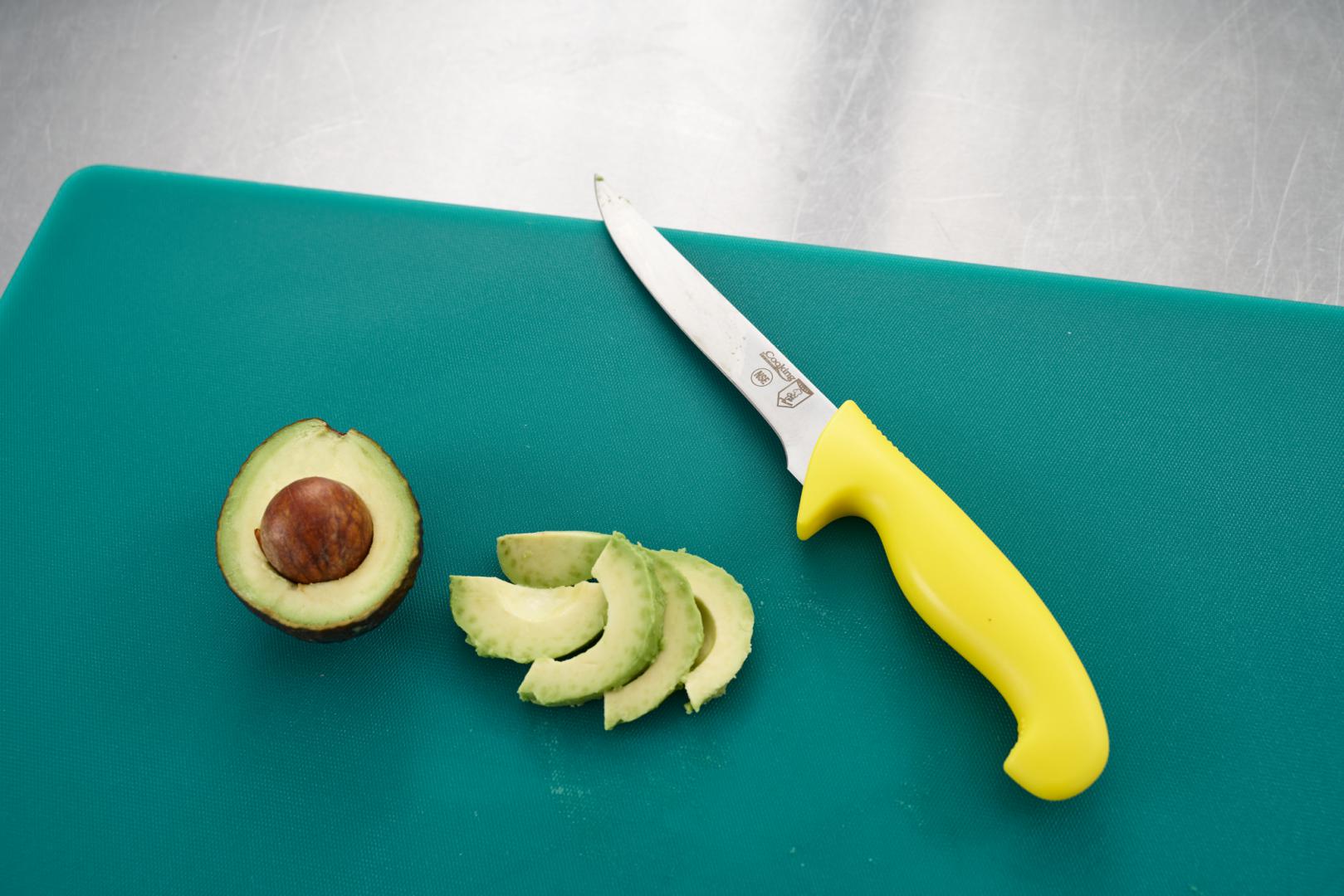 CUTIT DEZOSAT PROFESIONAL 18 CM, GALBEN, CHEF LINE, COOKING BY - imagine 6