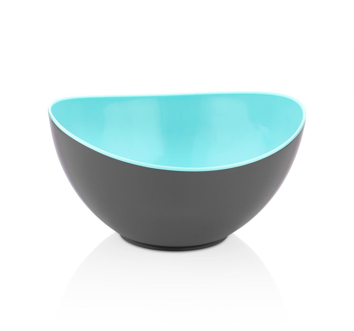 BOL OVAL BICOLOR DIN PLASTIC,25x23x13 CM, ART OF DINING BY