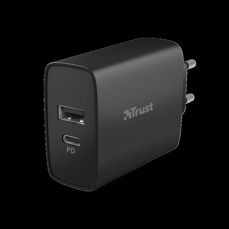 Incarcator rapid pentru perete QMAX USB C+A WALL CHARGER PD - imagine 6