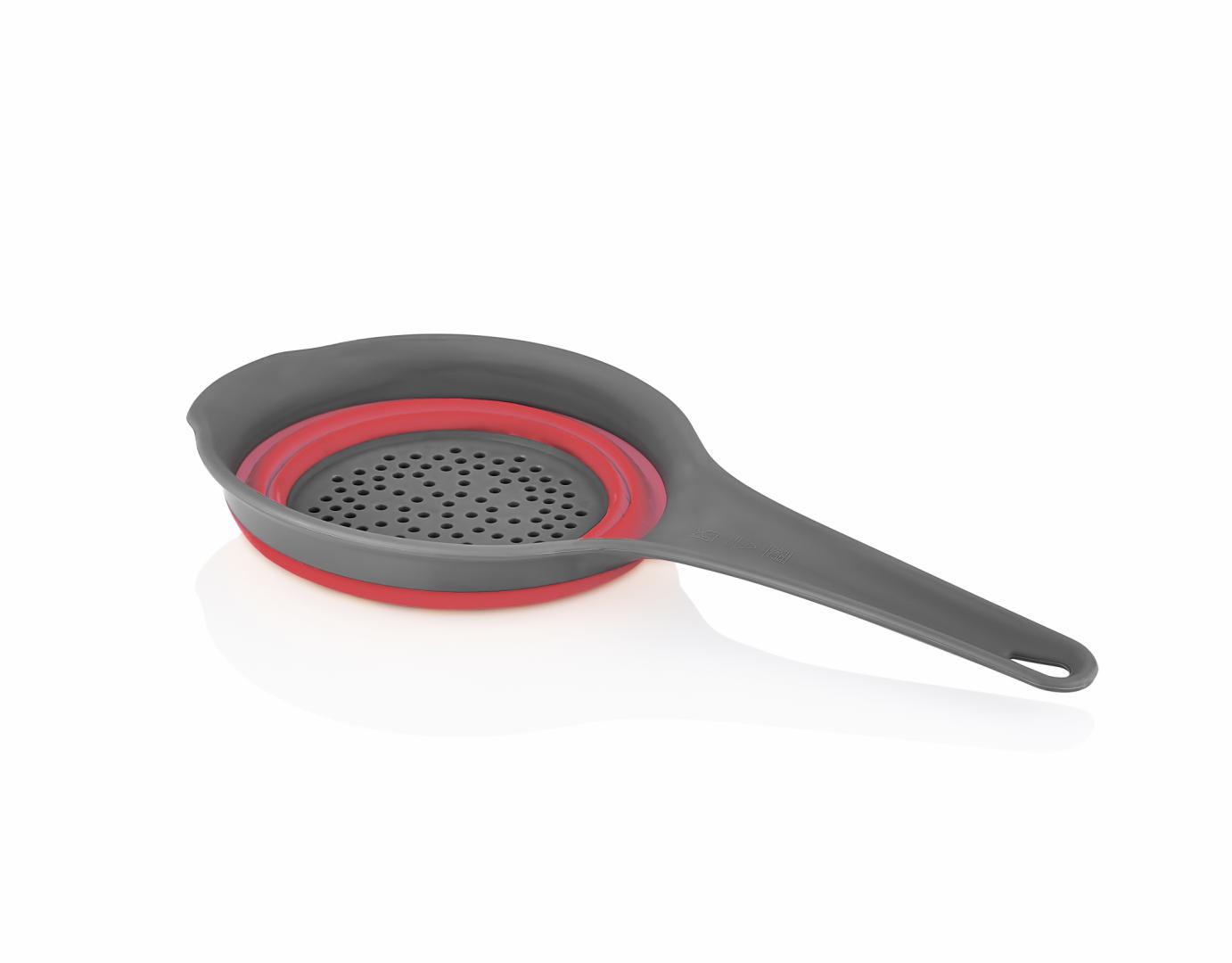 STRECURATOARE PLIABILA ROTUNDA  CU MANER 14 CM , COOKING