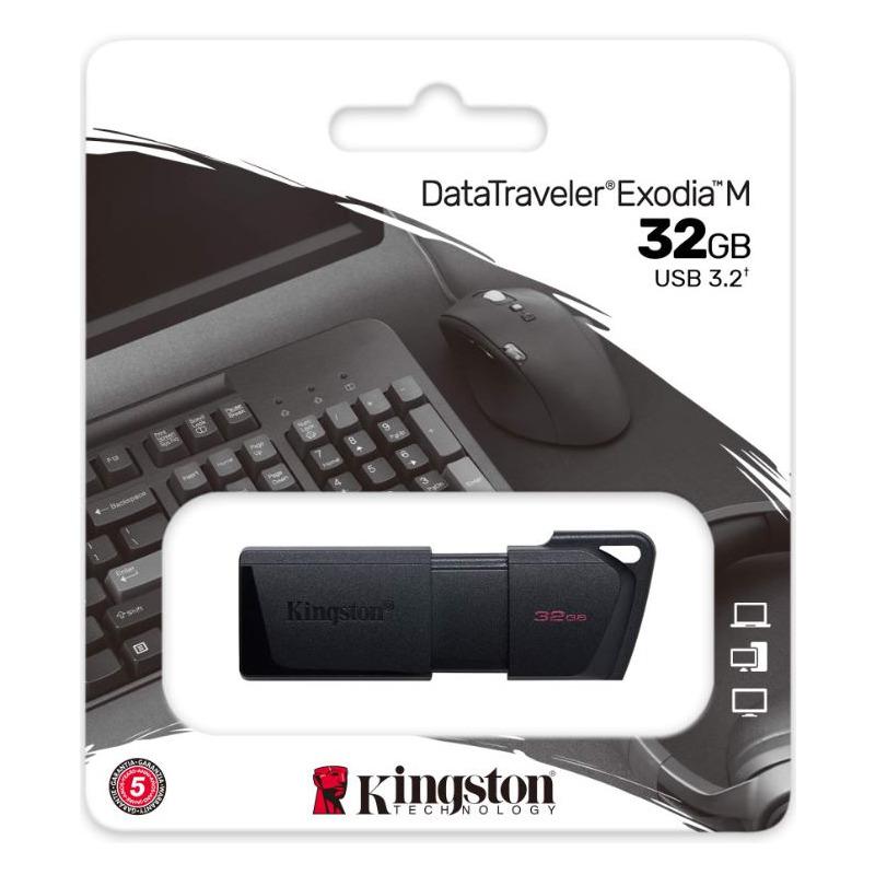 Memorie USB Flash Drive Kingston DataTraveler Exodia M, 32GB, USB - imagine 2