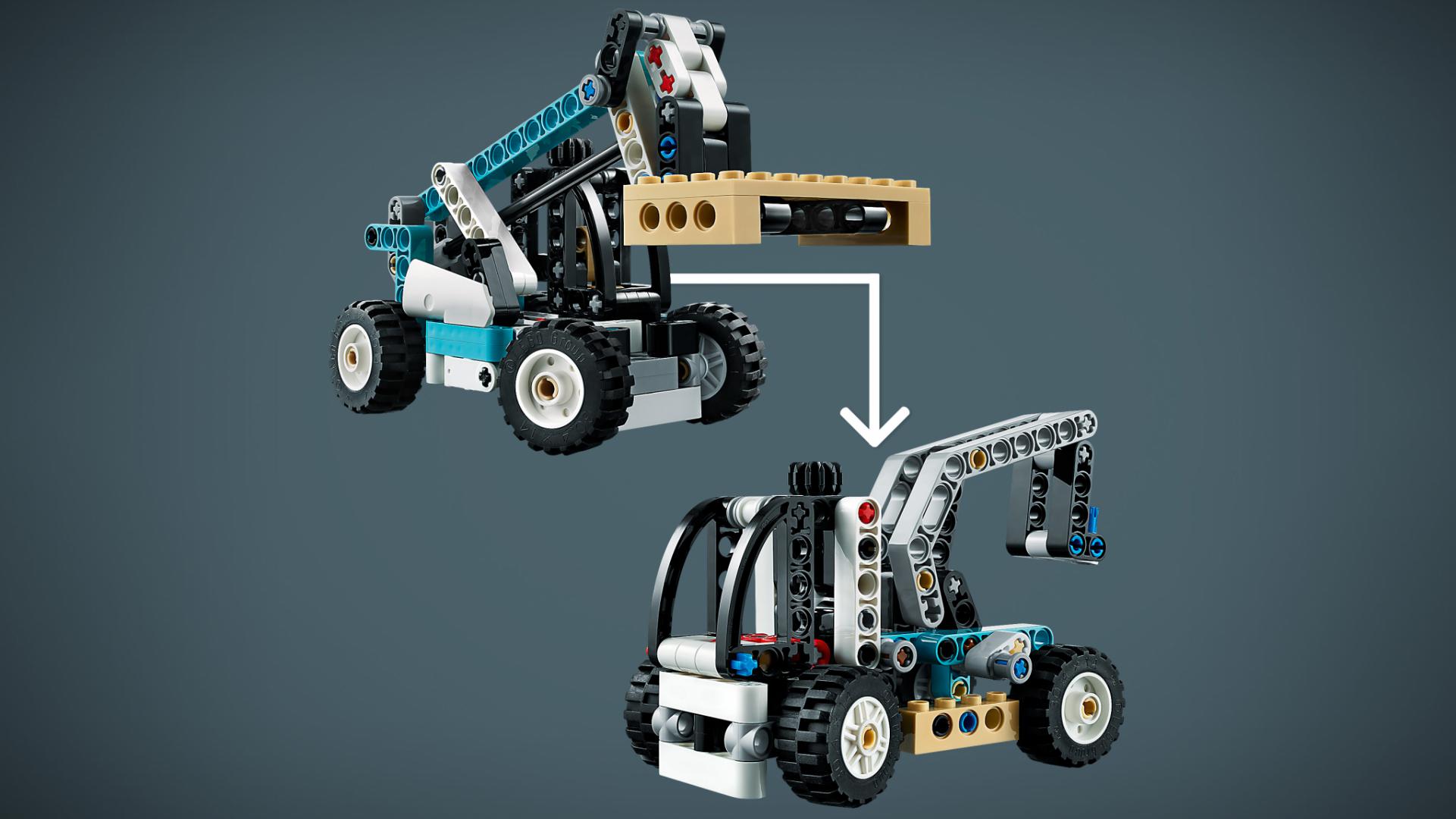 MANIPULATOR CU BRAT TELESC. LEGO 42133 - imagine 9