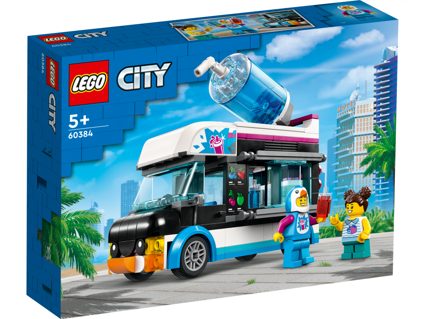 60384 Camioneta-pinguin cu granita