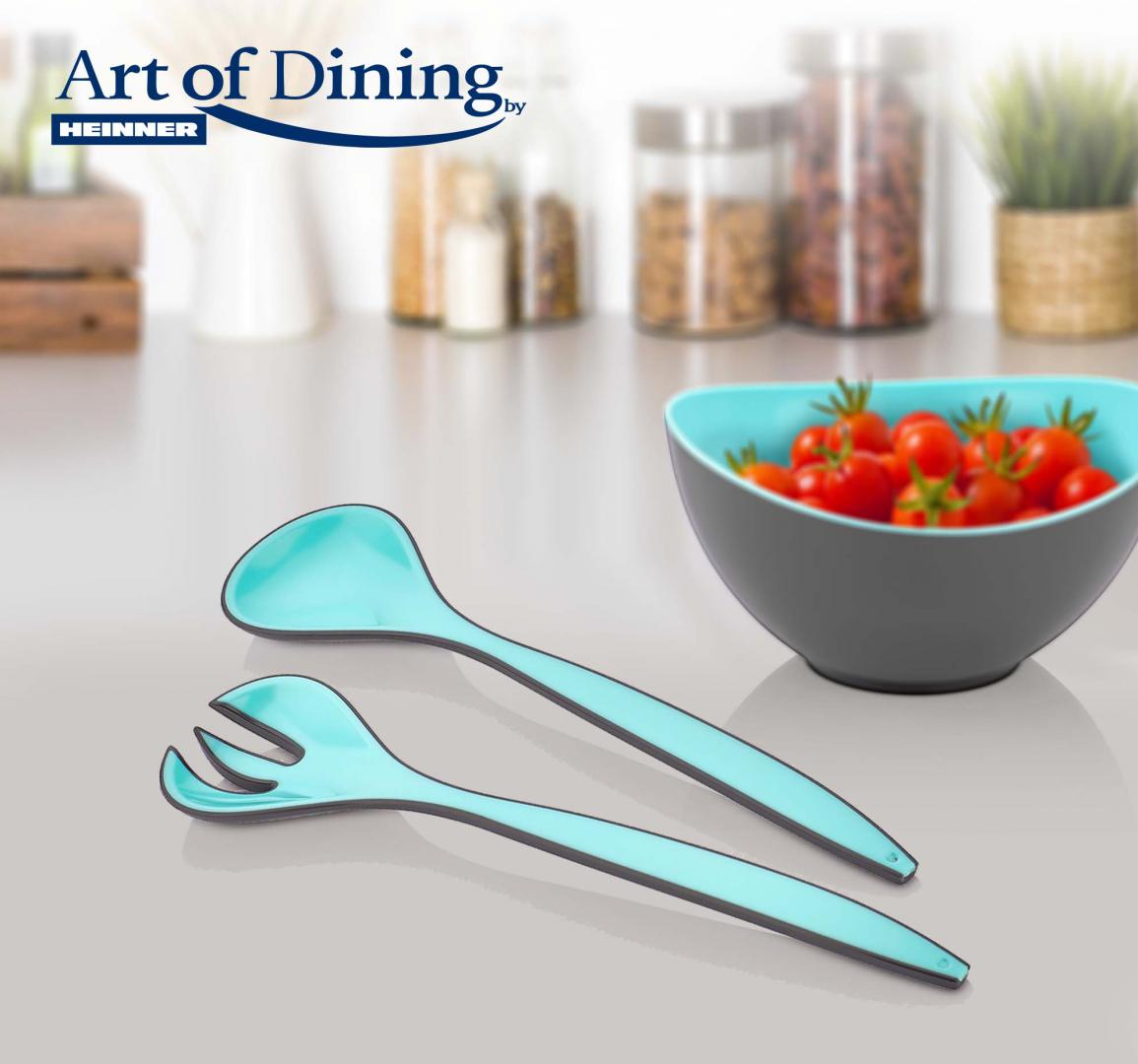 SET LINGURA + FURCULITA PENTRU SALATA, ART OF DINING BY - imagine 3