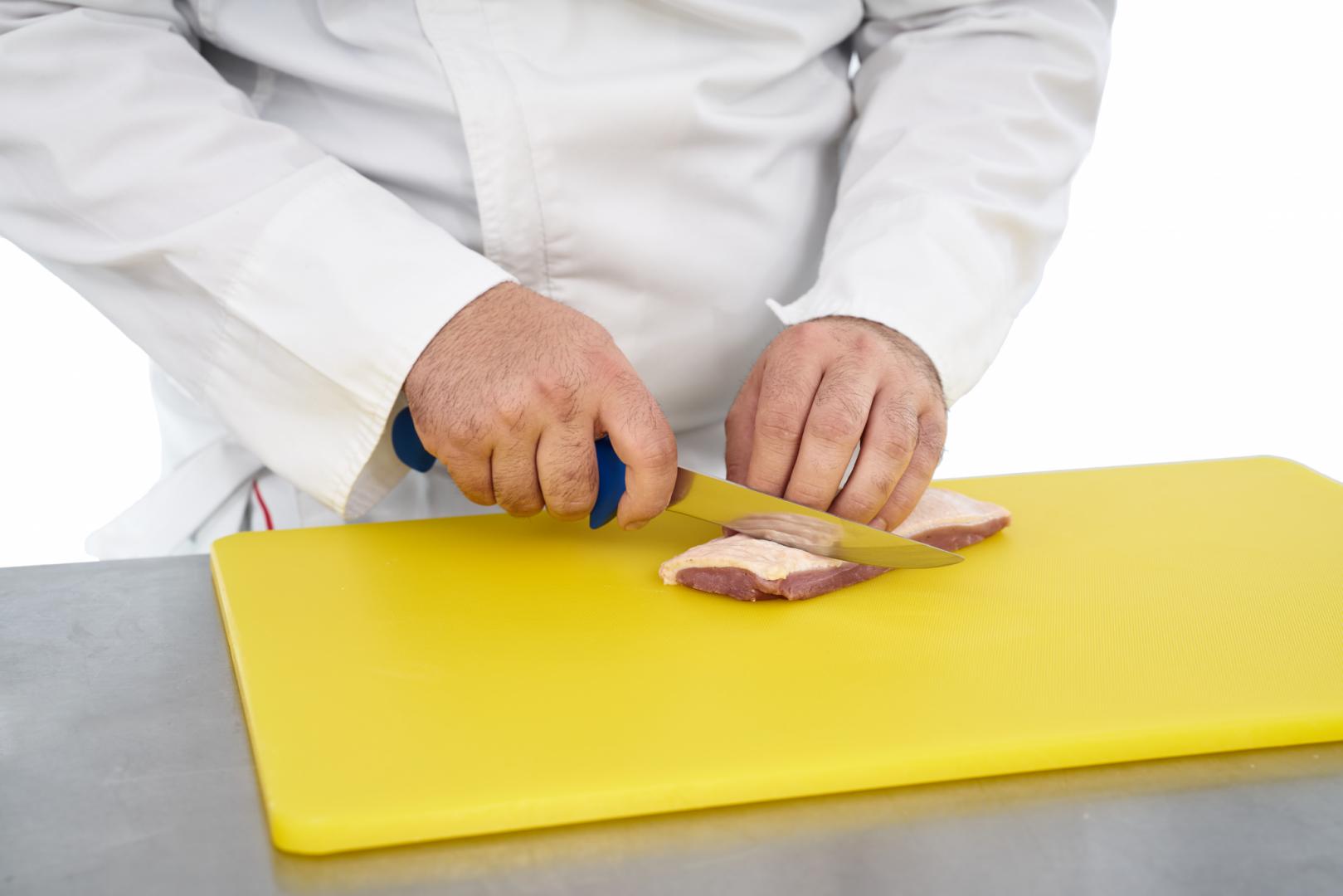 CUTIT DEZOSAT PROFESIONAL 18CM, ALBASTRU, CHEF LINE, COOKING BY HEINNER - imagine 8