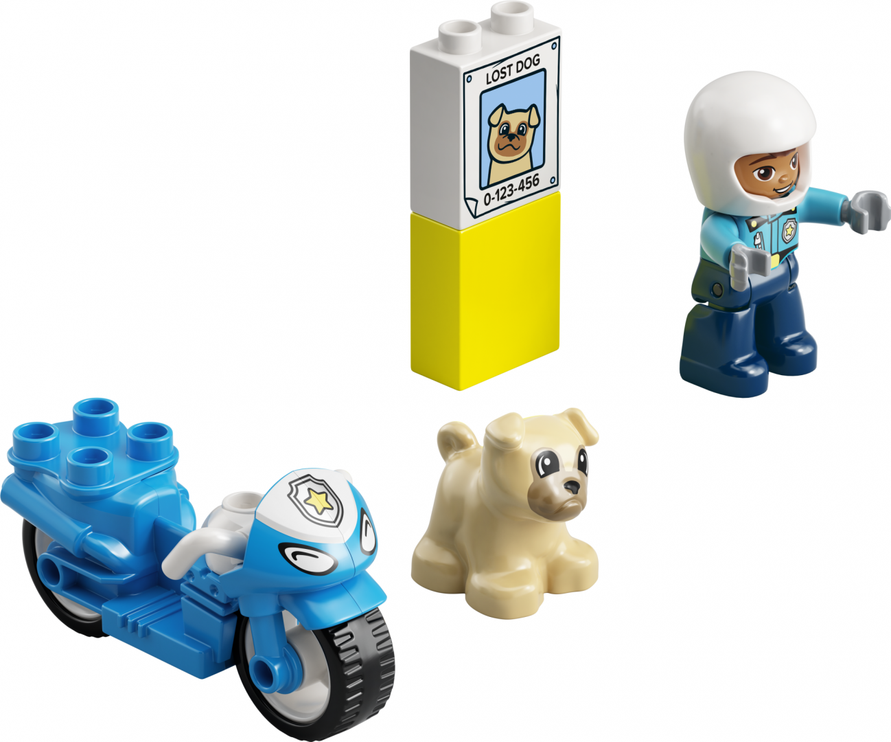 MOTOCICLETA DE POLITIE, LEGO 10967 - imagine 5