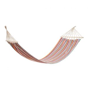 HR HAMAC ORANGE&WHITE 200X80CM