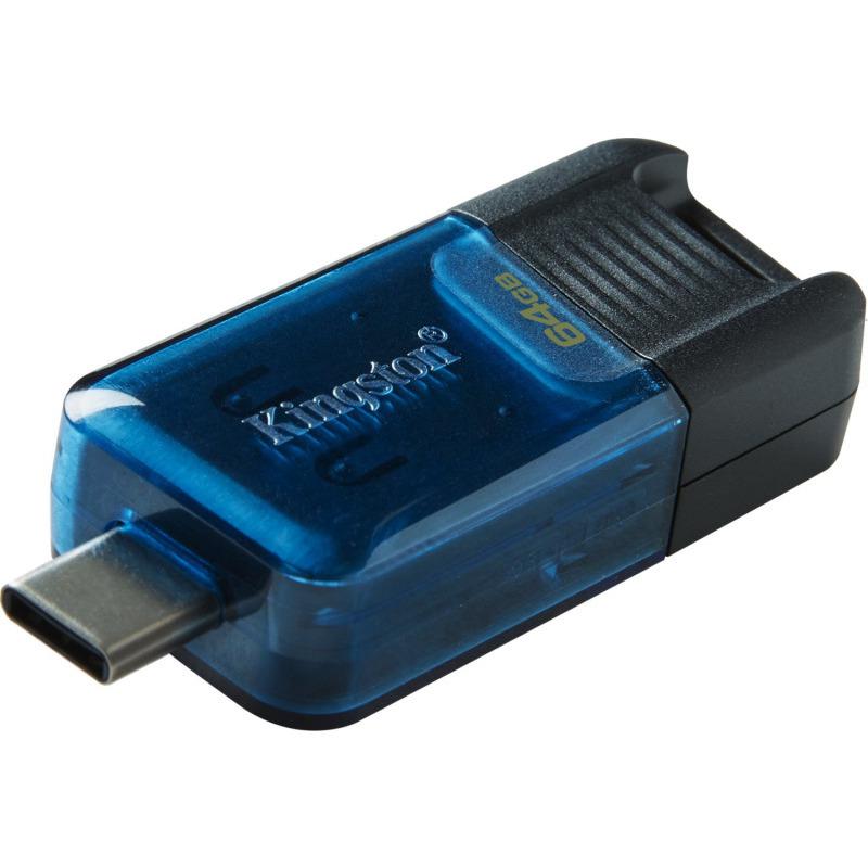 Memorie USB Flash Drive Kingston 32GB Data Traveler 80, USB-C - imagine 3