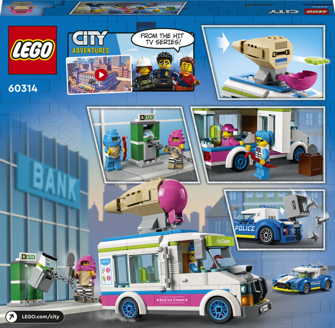 POLITIA SI FURG.DE INGHETATA, LEGO 60314 - imagine 2