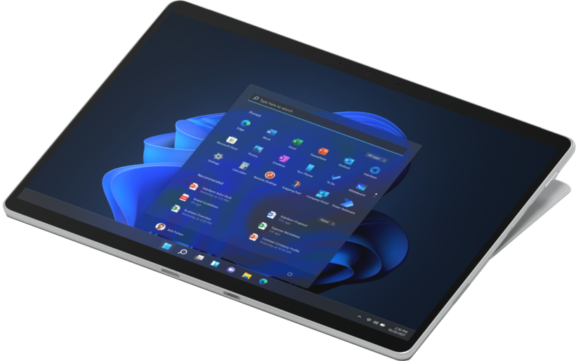Microsoft Surface Pro 8 LTE Commercial, Tablet PC platinum, Windows - imagine 3