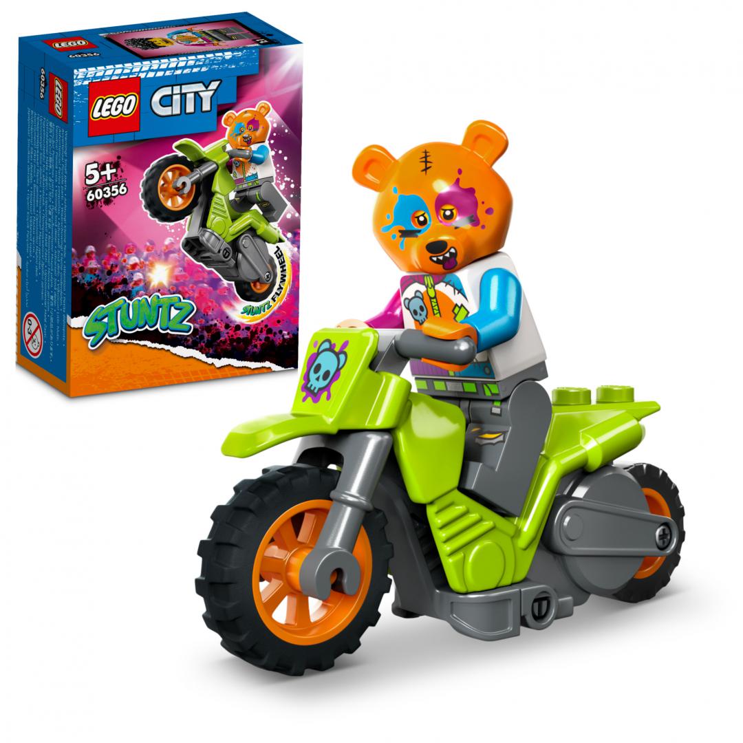60356 Motocicletă de cascadorie cu urs - imagine 2