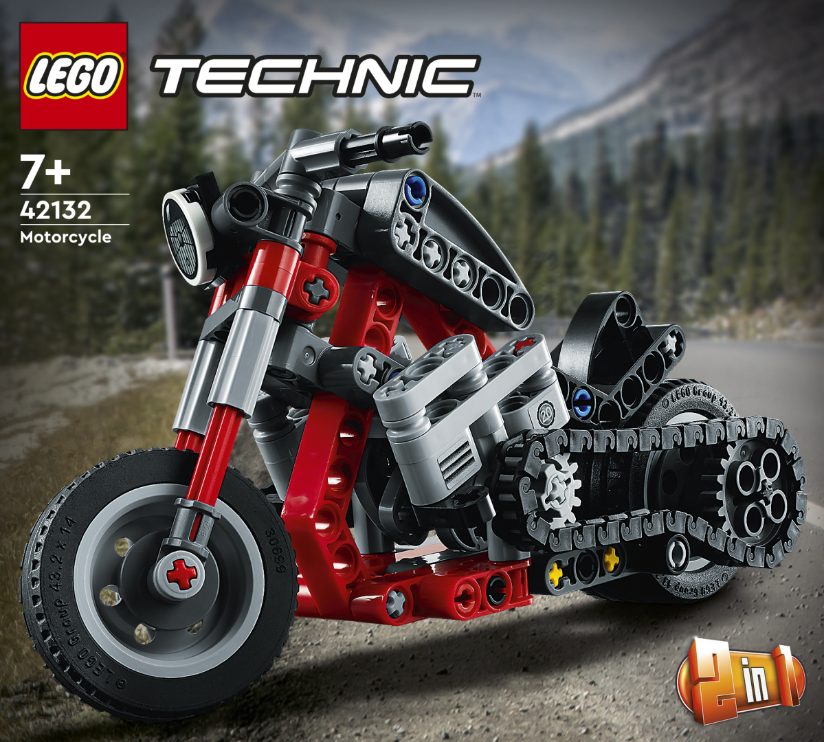 MOTOCICLETA, LEGO 42132